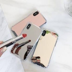 iPhone case with mirror